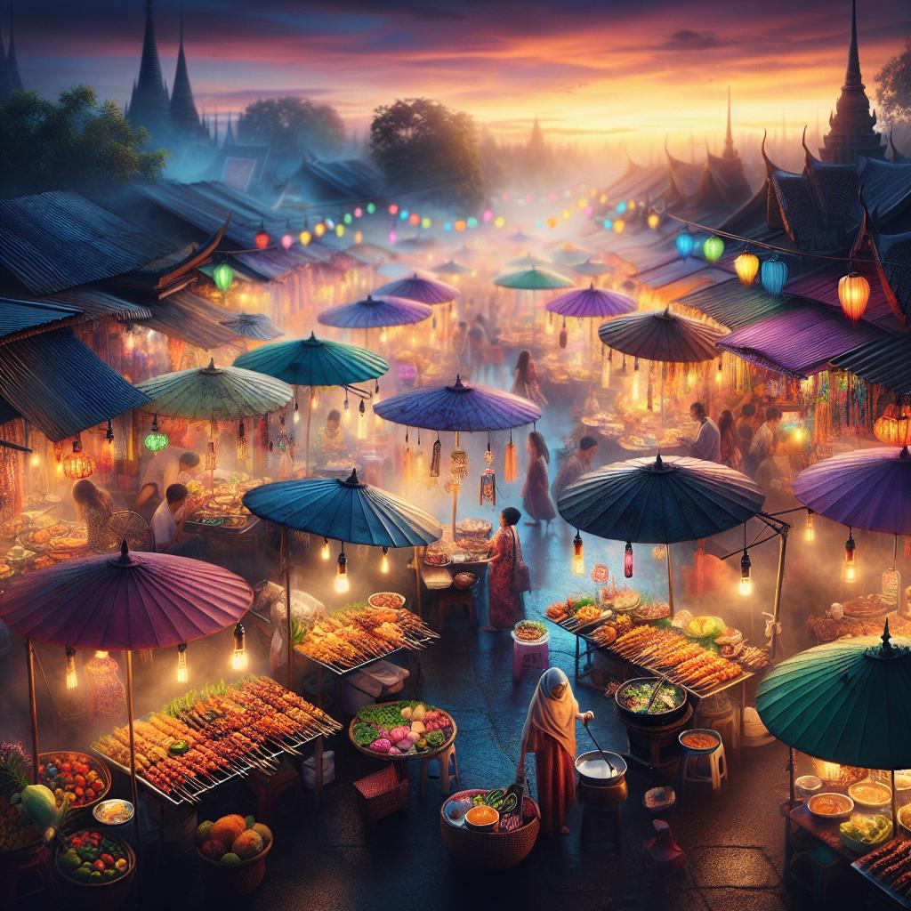 Market at Sundown: A Culinary Expedition