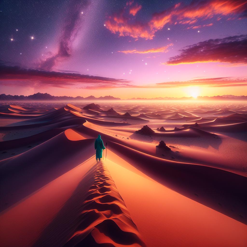 Desert Symphony: A Journey Through Timeless Sands