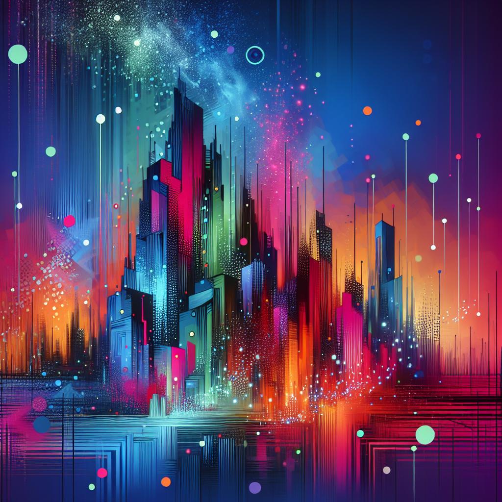 Vibrant Echoes of Urban Dreams