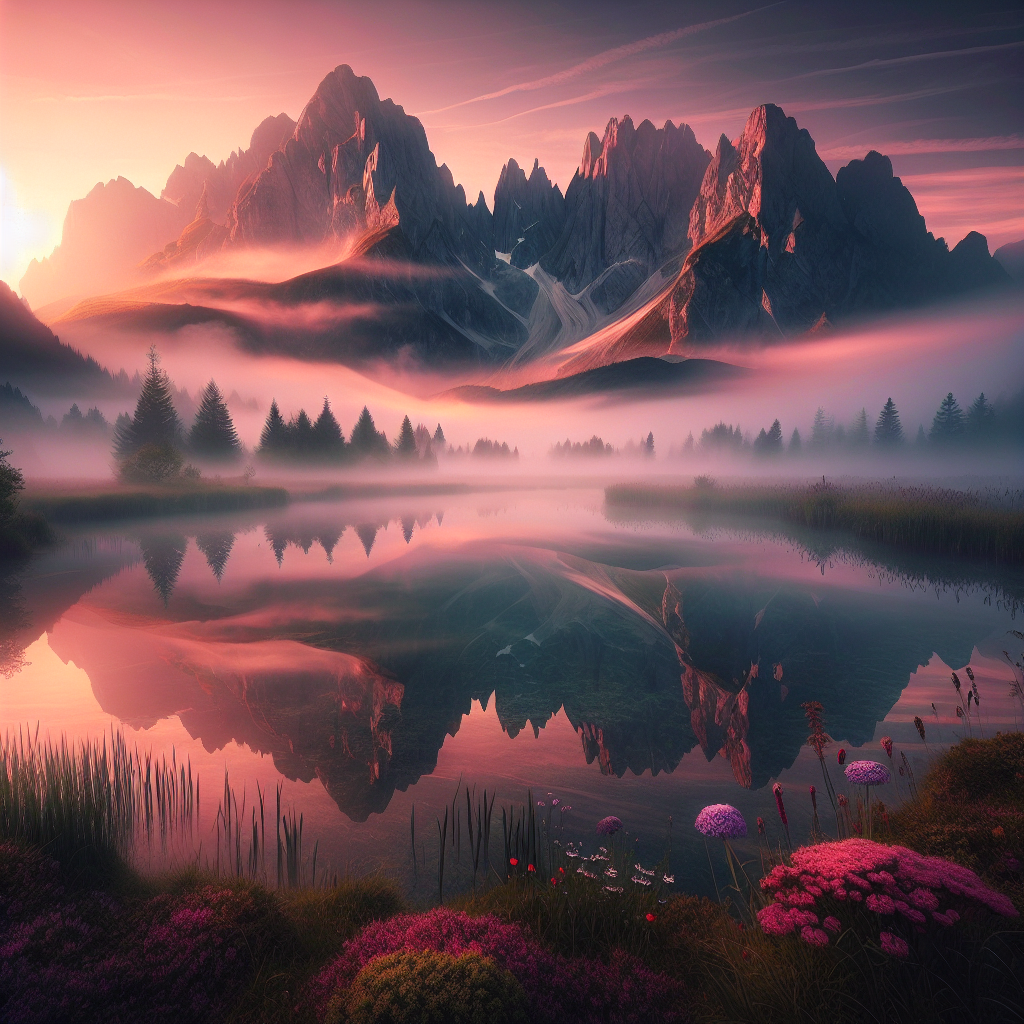 Whispers of the Misty Peaks