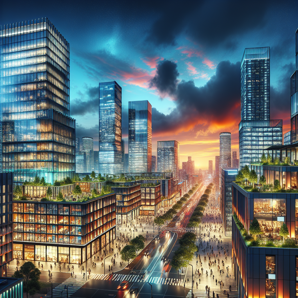 Urban Symphony at Dusk