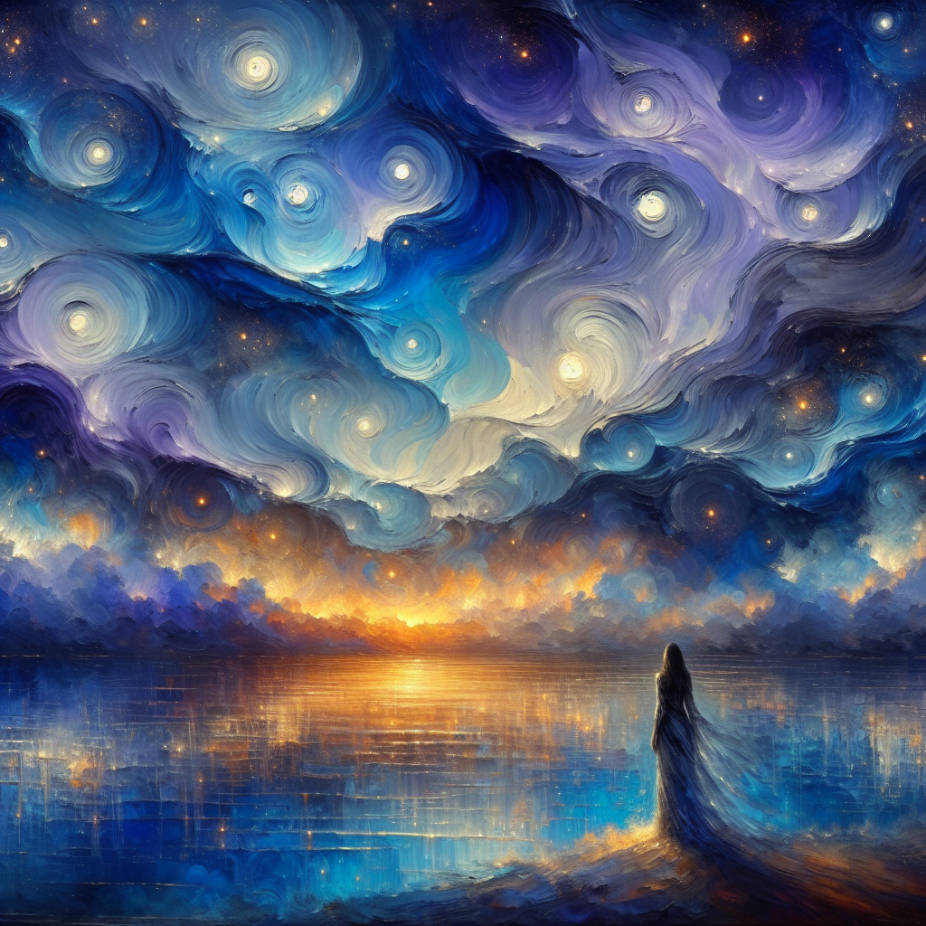 Ethereal Reflections of Solitude