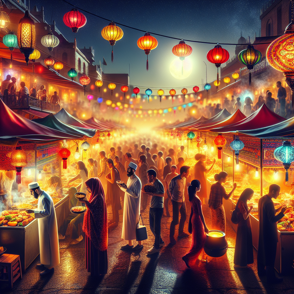 Culinary Odyssey in a Vibrant Night Market