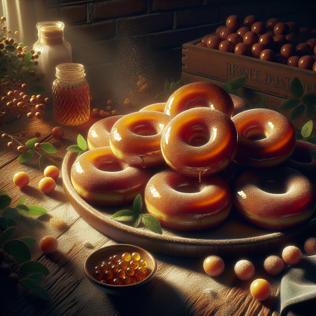 Glazed Delight Over Morning Light