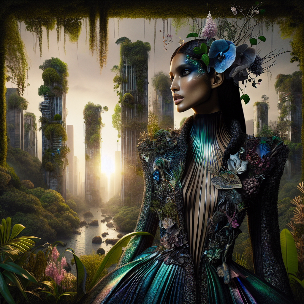 Ethereal Elegance in Urban Wilderness