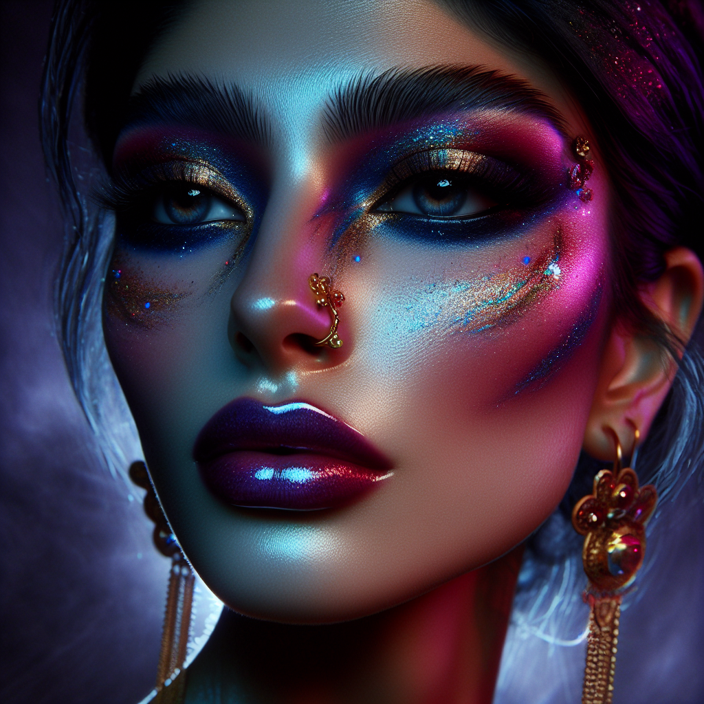 Ethereal Elegance: A Bold Encounter