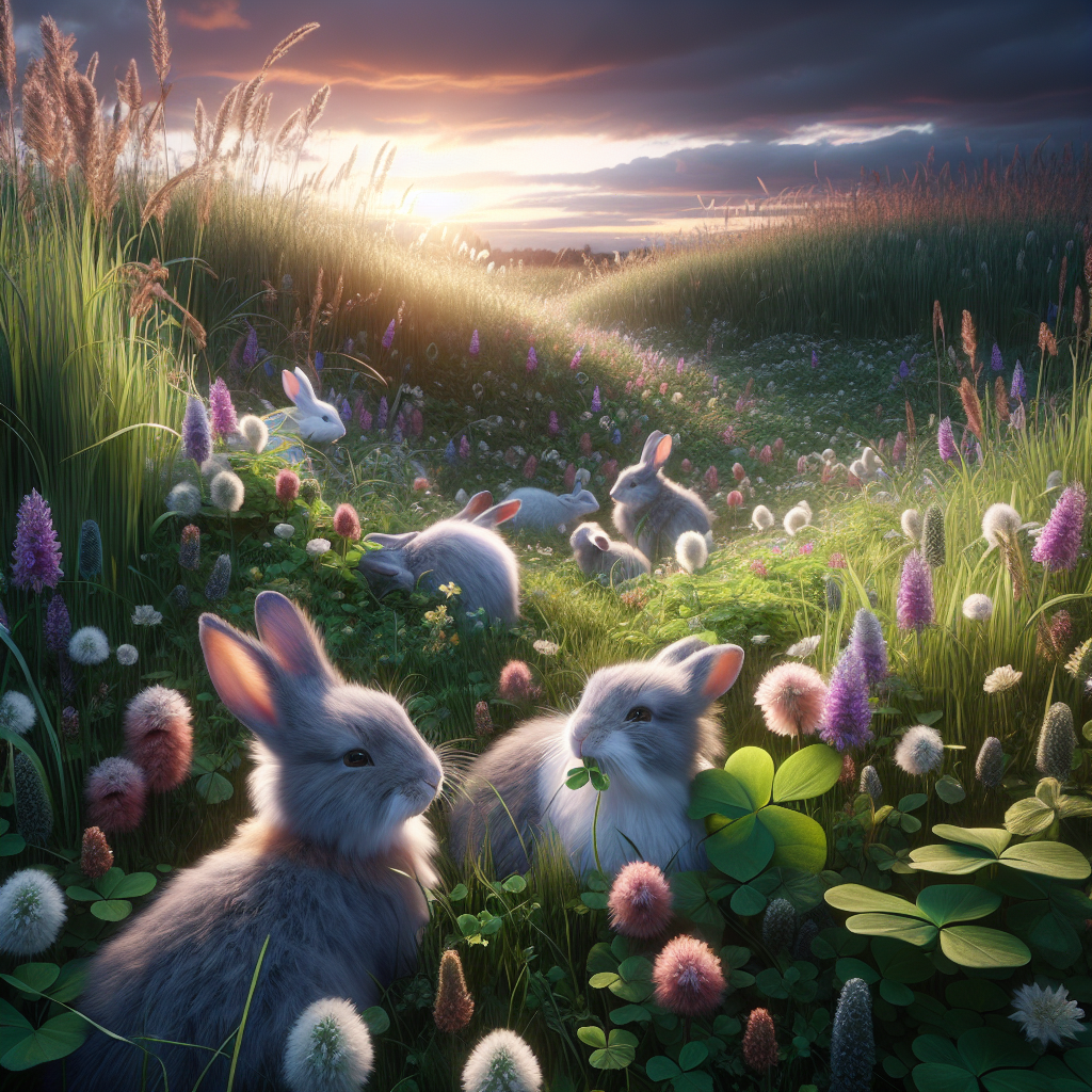 Twilight Serenade in the Meadow