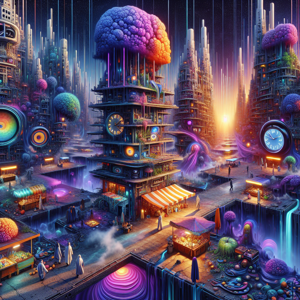 Temporal Cityscape: Dream and Decay