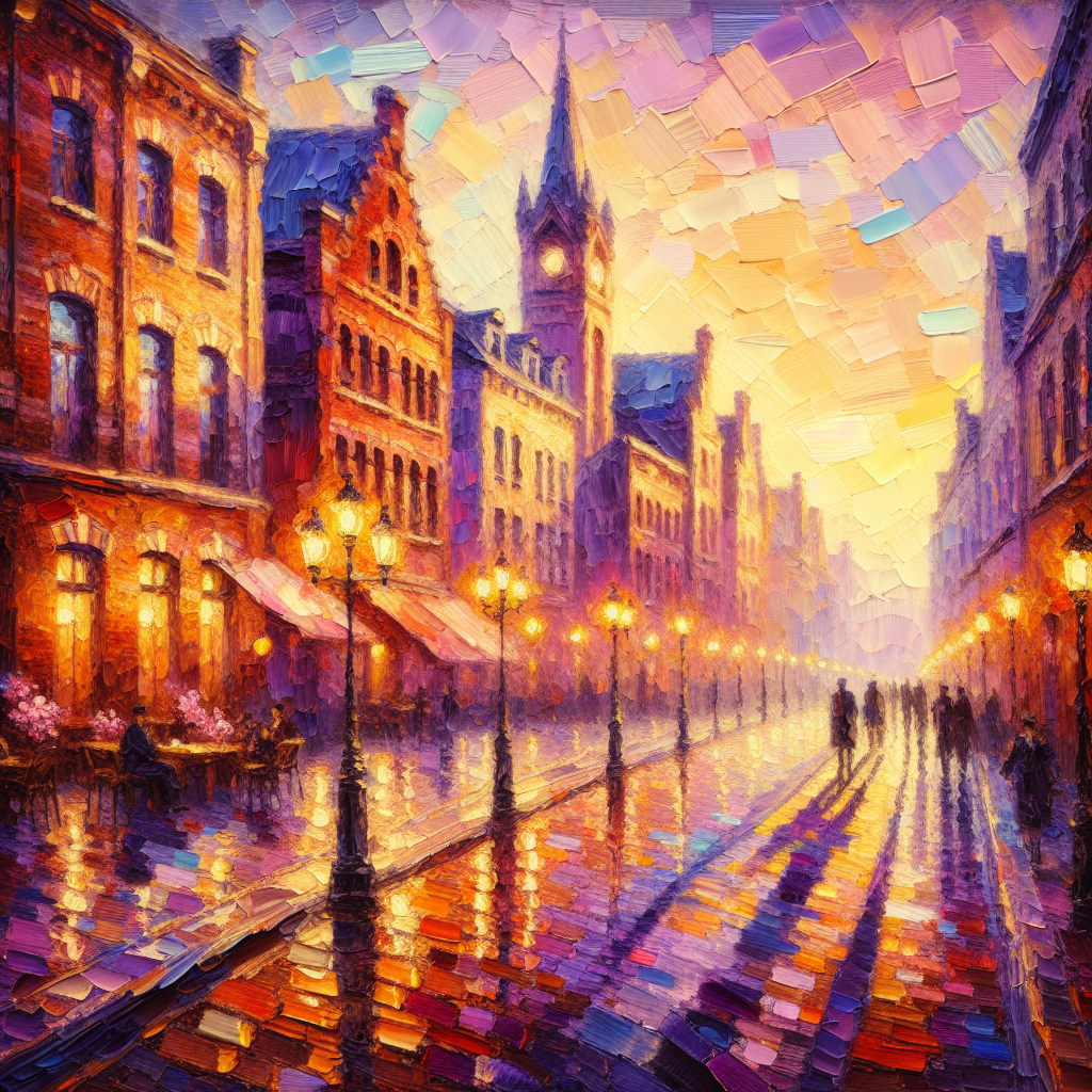 Whispers of Time in Urban Serenity