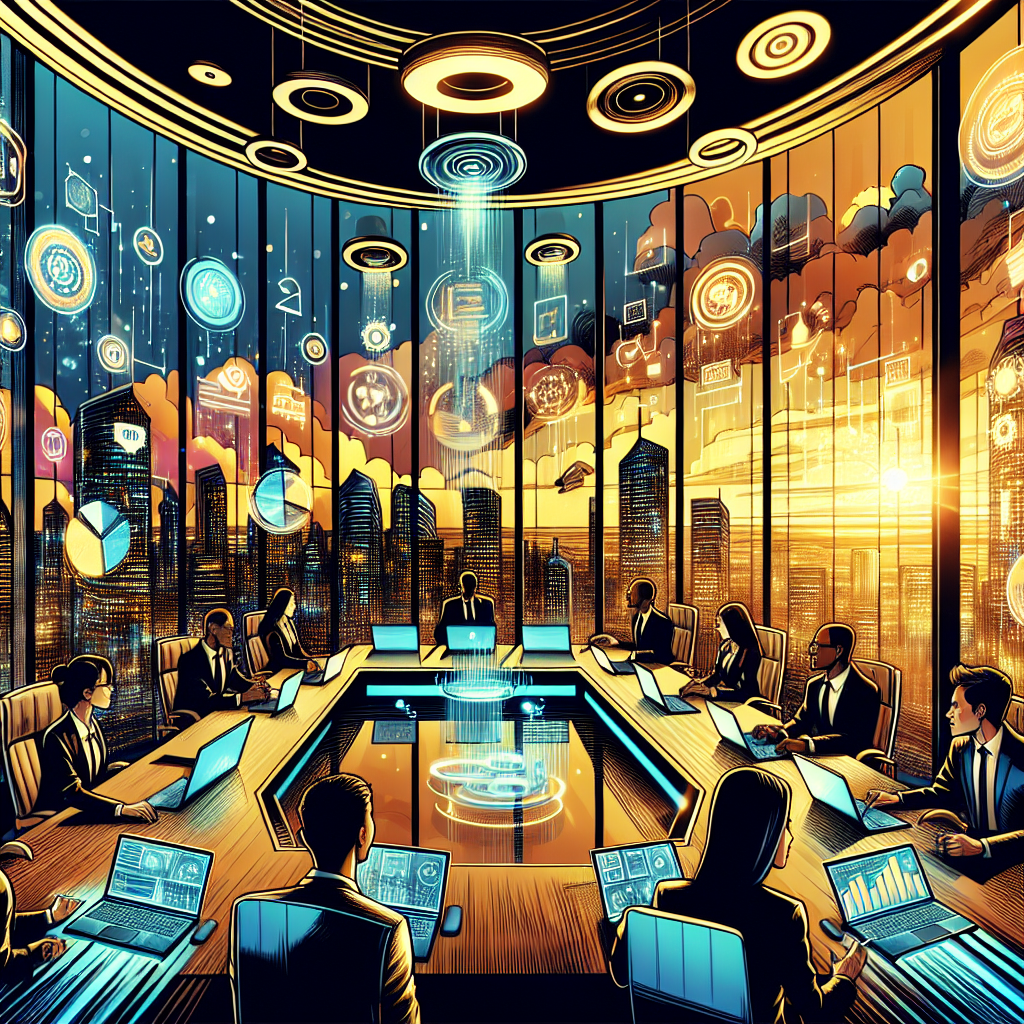 Futuristic Boardroom Revolution